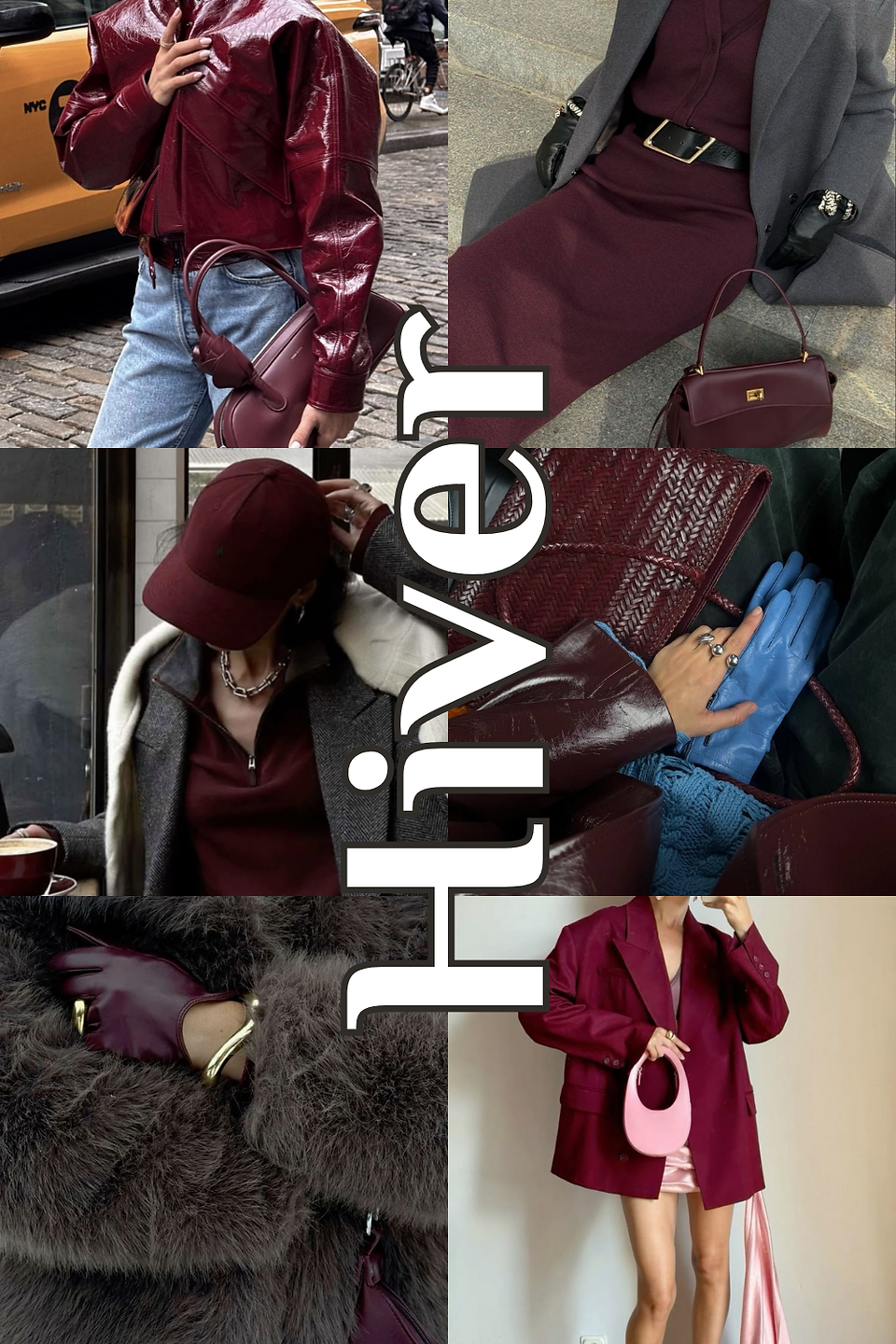 Comment porter le bordeaux en fonction de sa colorimétrie hiver?  