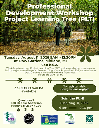 Professional Development Workshop Project Learning Tree (PLT) Flyer.png