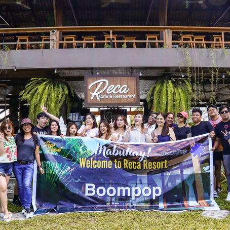 Boompop's Choice of Reca Resort for Their Team Building