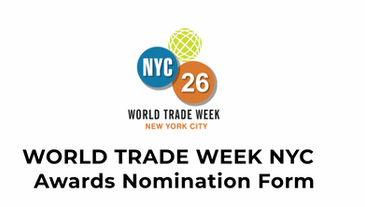 World Trade Week NY Award Nominations this July