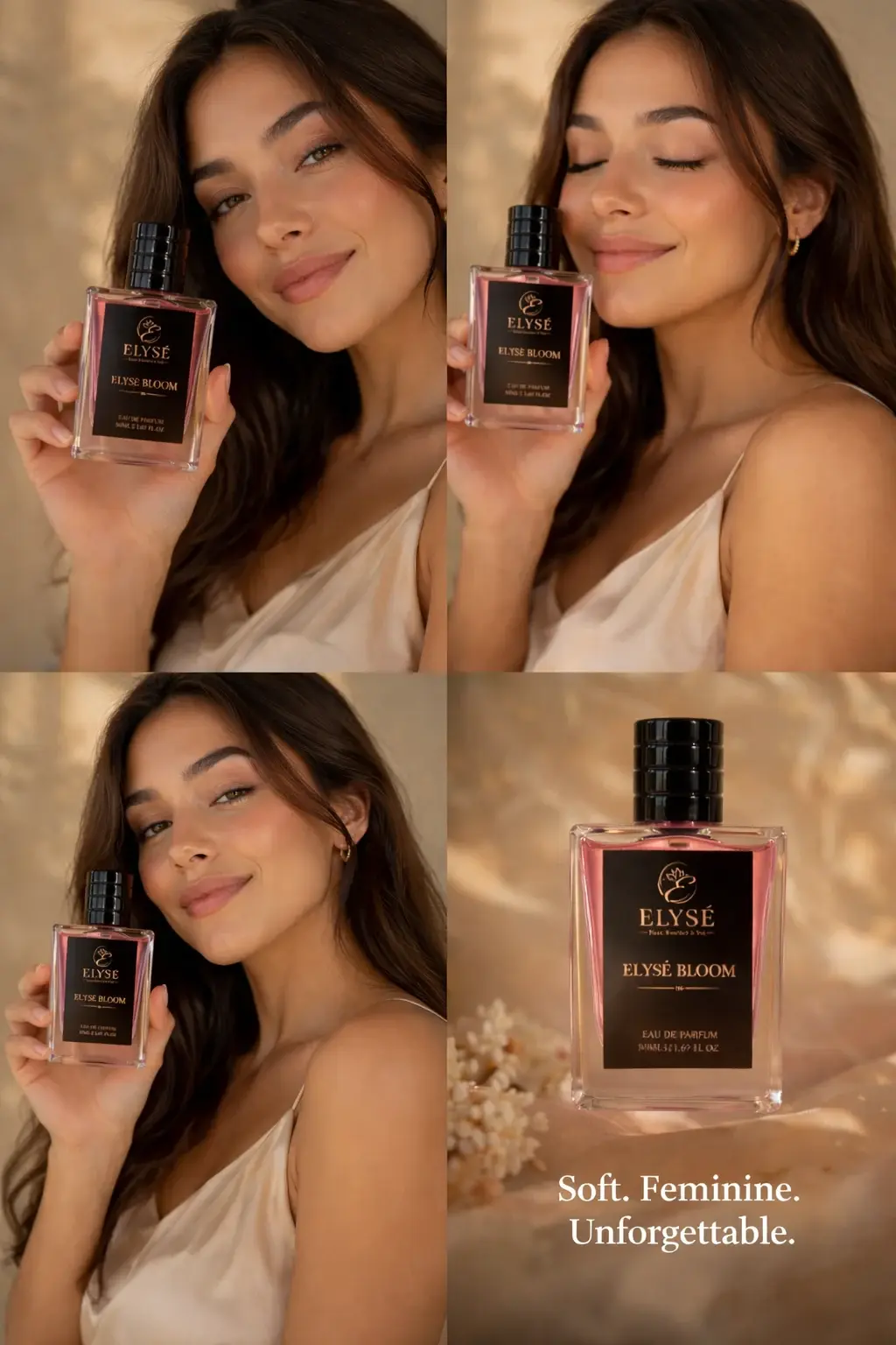 ELYSÉ Bloom Eau De Parfum for women floral long lasting perfume 50ml