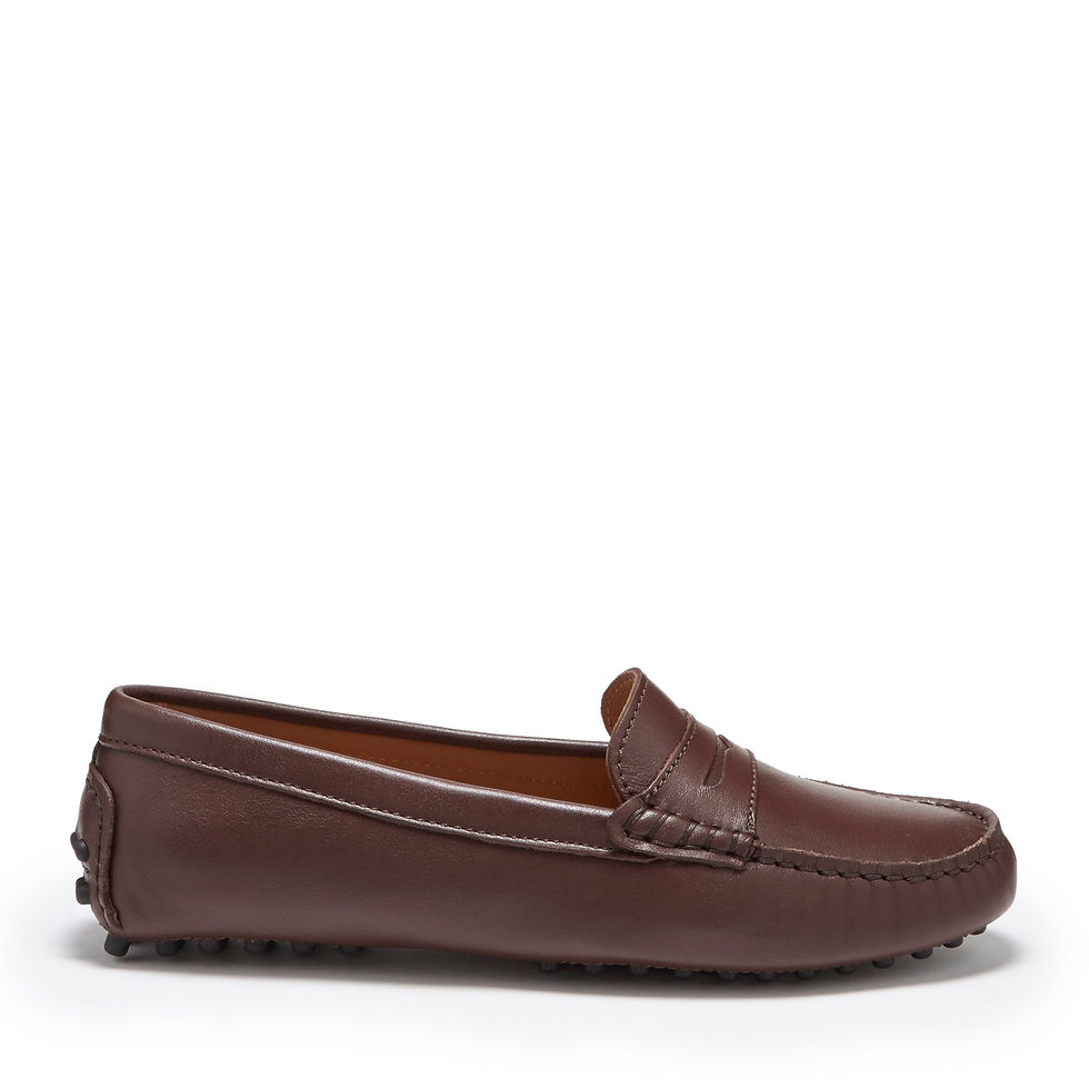 Brown Leather Loafers