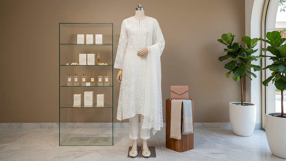 Explore Graceful Chikankari Fashion Online: Chikankari Outfits for Women