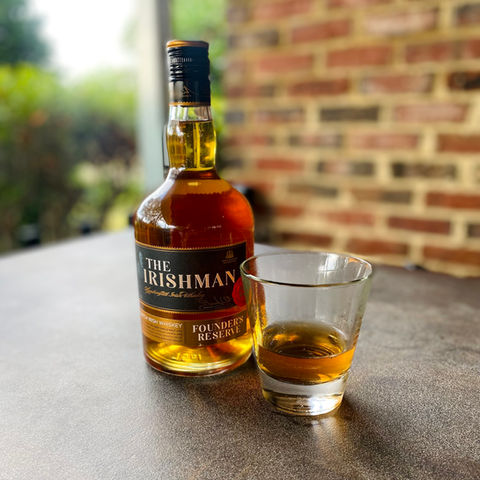 This signature whiskey is a unique take on the old Irish Pot Still Whiskey, a blend of two styles of Irish whiskey, Single Malt and Single Pot Still. Made with an unusual proportion as it contains 100% whiskey distillates from the copper pot still and 0% Grain or Column still whiskey, the end result is a much more flavoursome whiskey. Founder’s Reserve is triple distilled and matured in Bourbon Casks. 