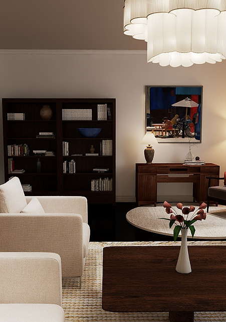 lounge into reading corner