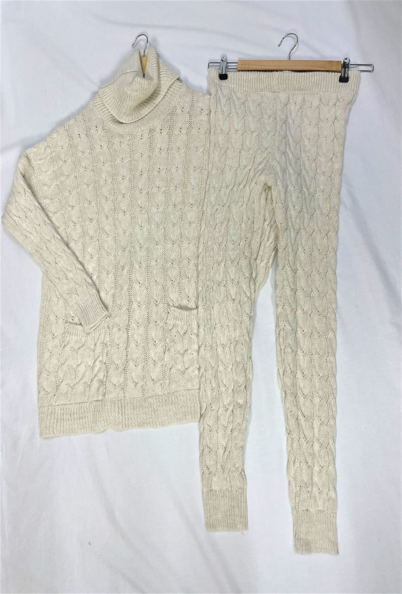 Miniature : Ensemble pull col roulé 