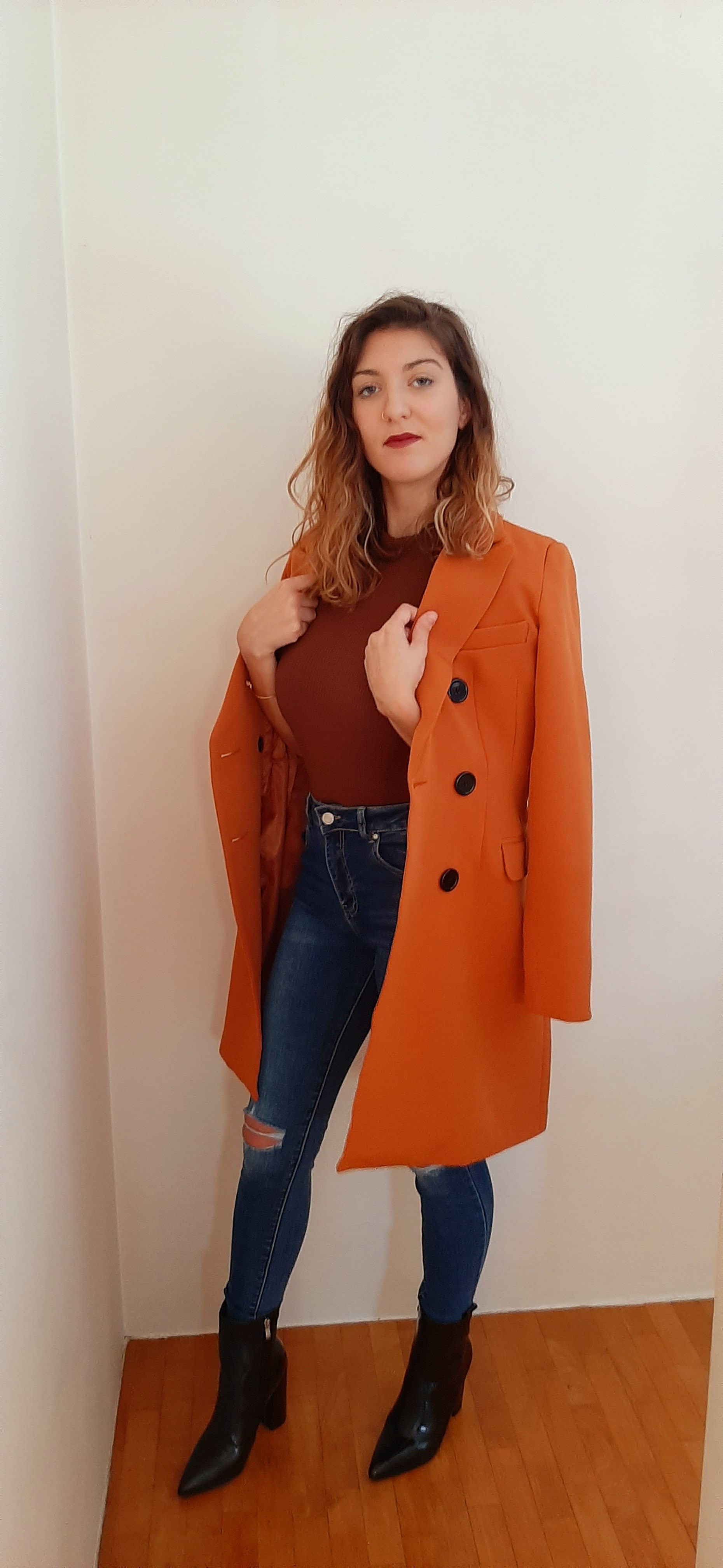 Manteau rouille