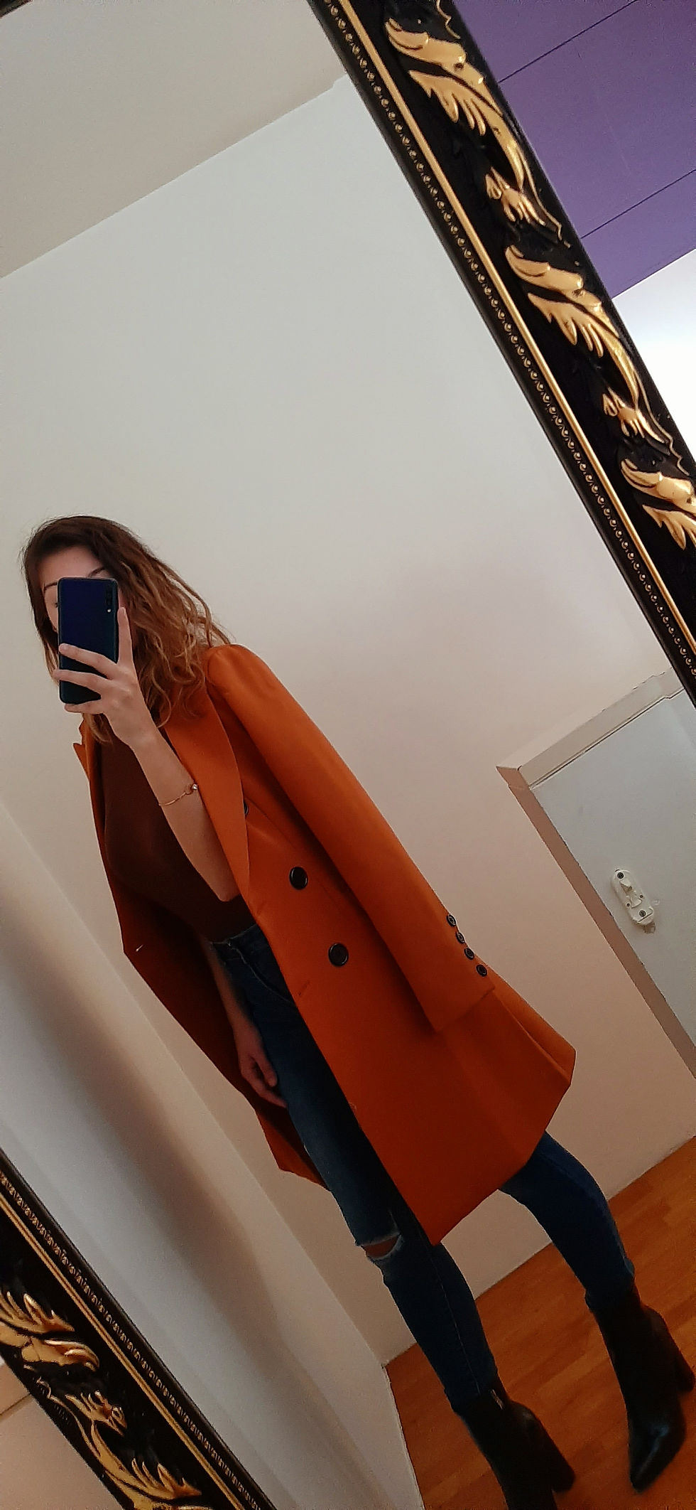 Miniature : Manteau rouille