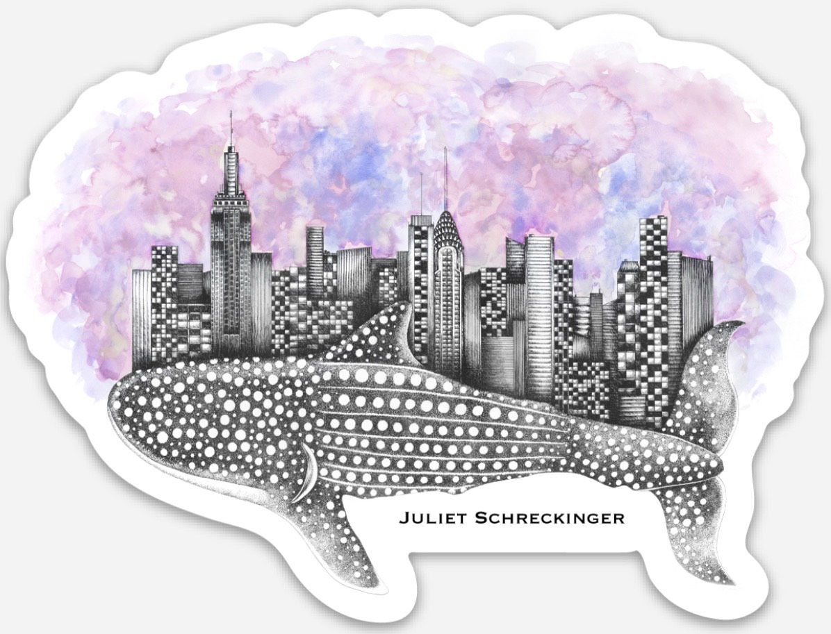 "Whale City" Sticker