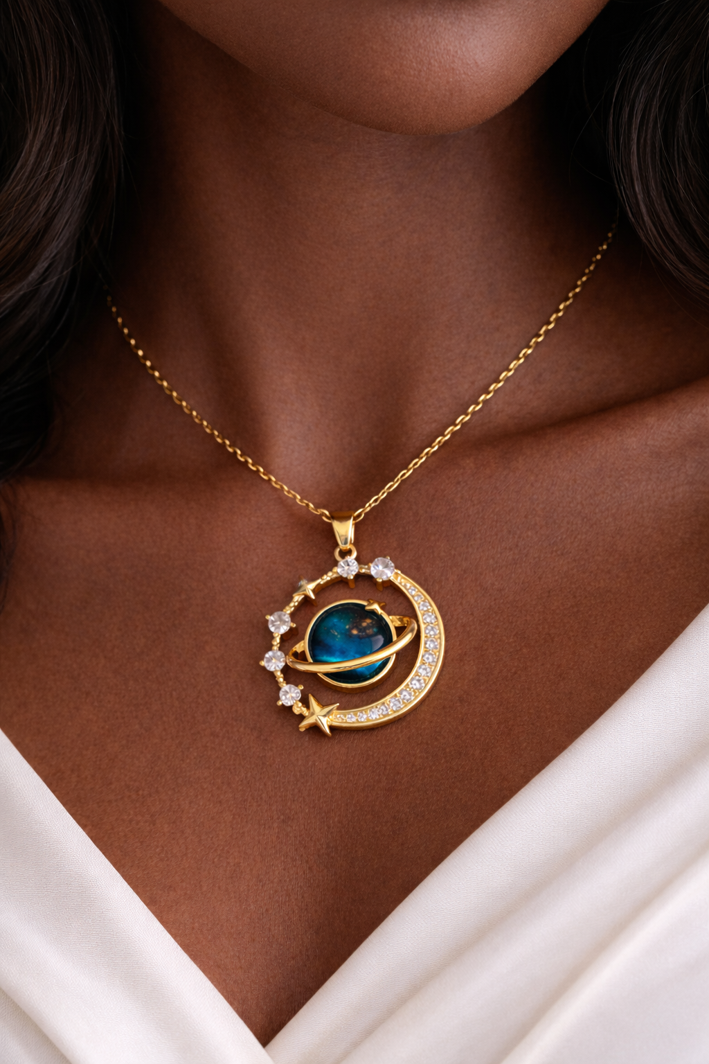 Starlight Planet Necklace