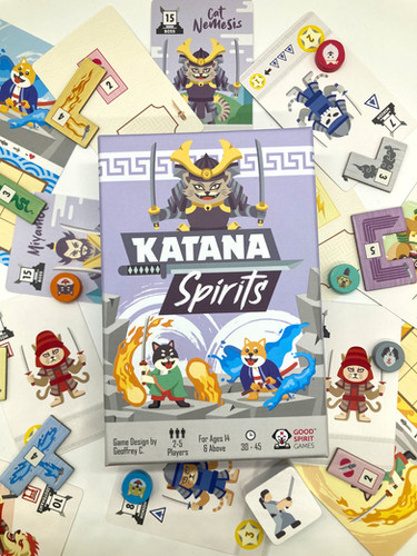 【3/28発売予定】カタナスピリッツ　Katana Spirits　2～5人　30～45分 | ミステリアス・トレジャー