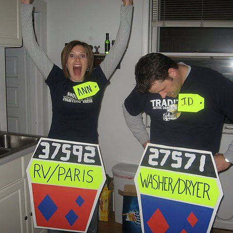 The Price is Right vs Leading Teams(My best homemade costume: Come on Down!)