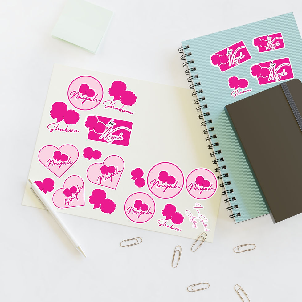 Thumbnail: Personalized name Sticker Sheets
