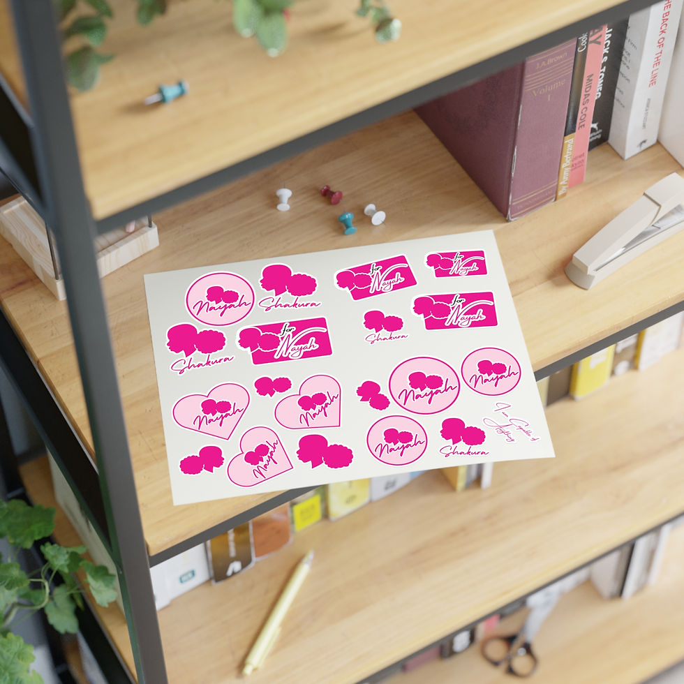 Thumbnail: Personalized name Sticker Sheets