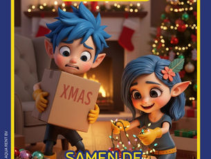 Kerstsfeer, chaos en… kerstlichtjes helemaal rond Rent gewikkeld 😅