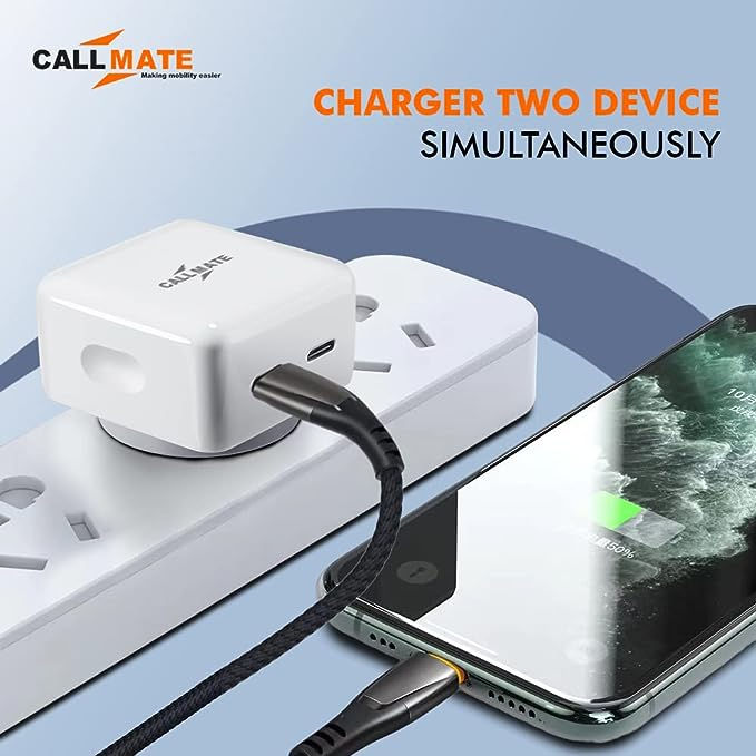 Thumbnail: CALLMATE 40W ​​​​​​PD 3.0​​​​ Fast Wall Charger, Dual usb
