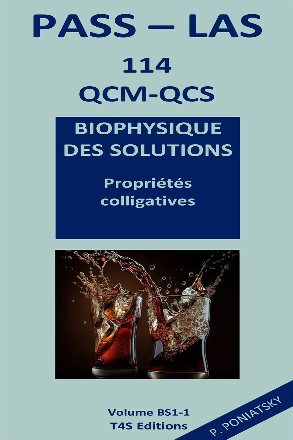 QCM Corrigés BIOPHYSIQUE (Propriétés colligatives) PASS-LAS