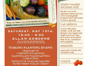 Tomatoes need companions, gardens need gardeners and we need you to join Green Thumbs Growing Kids!