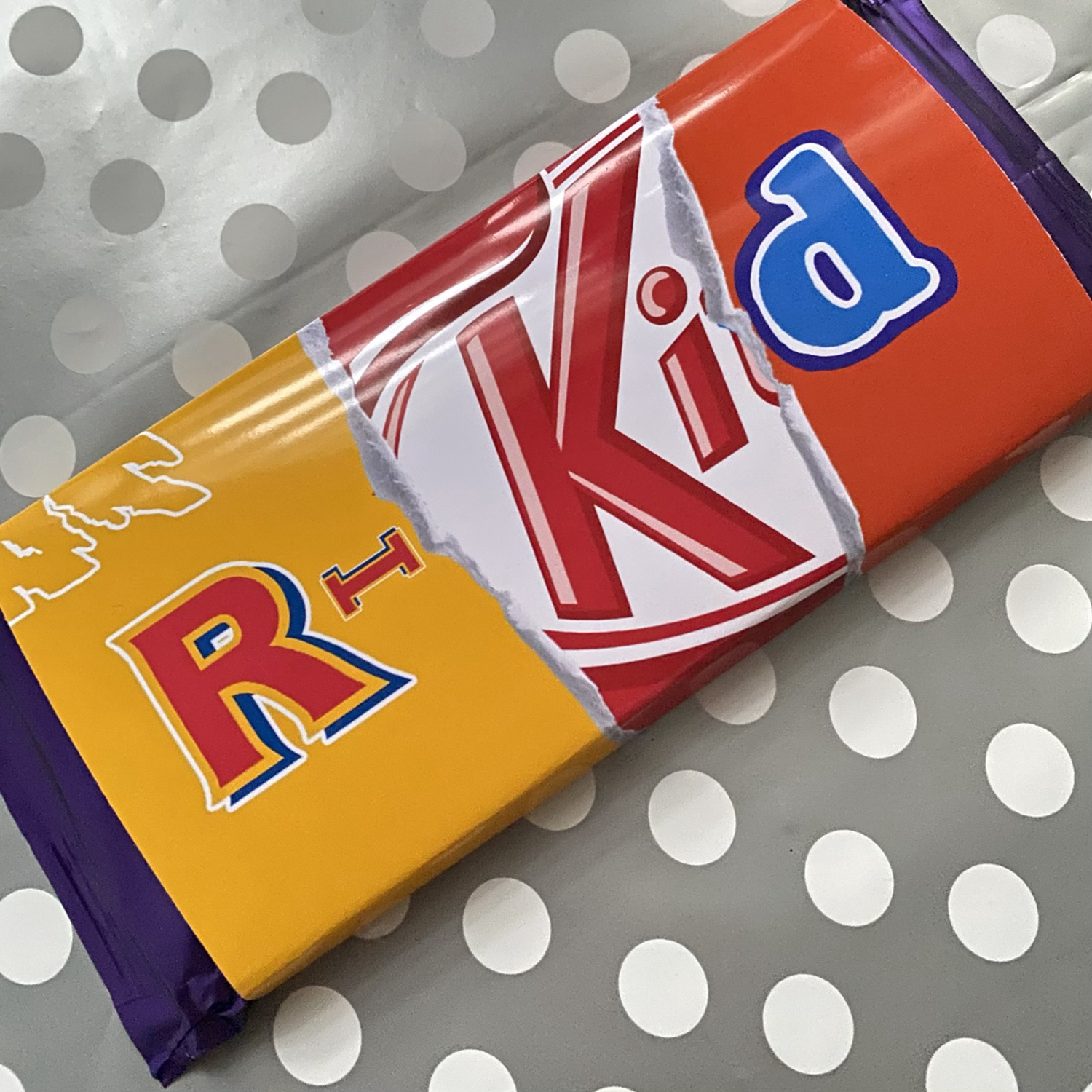 R Kid Manchester Chocolate Bar Cheeky Monkey Cards