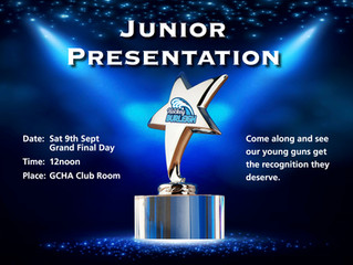 2017 Junior Presentation