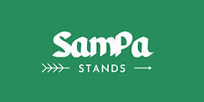 SamPa stands green background