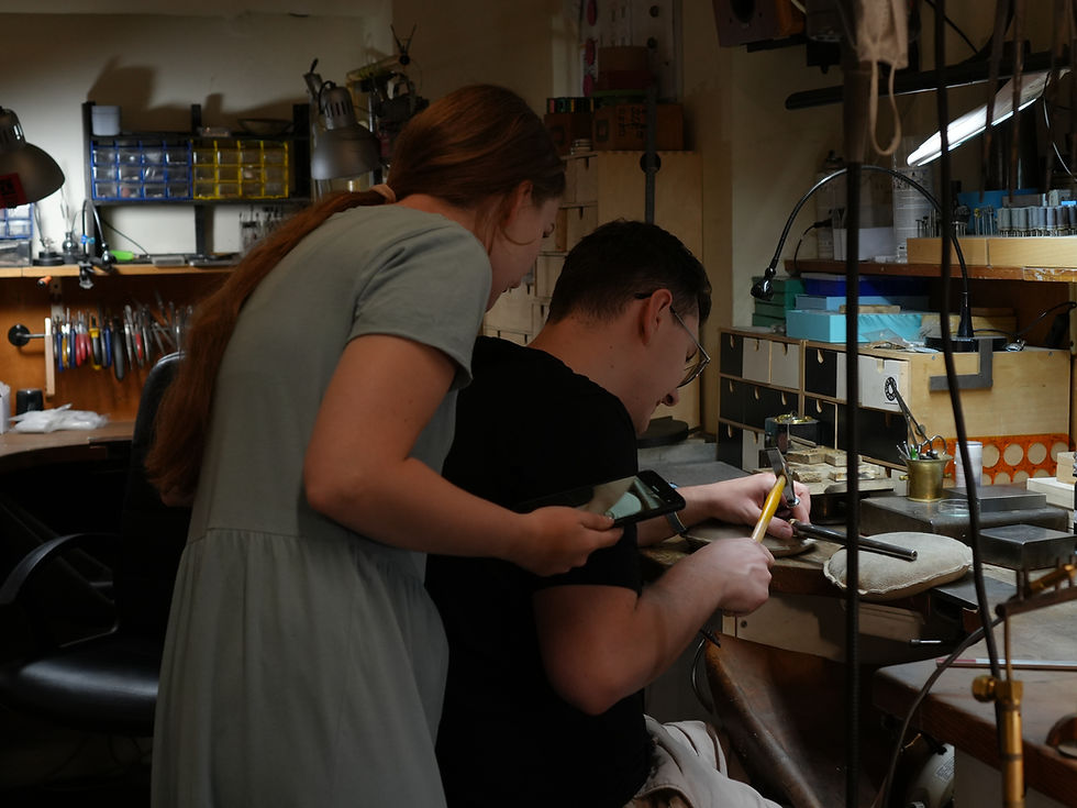 warsztaty robienia obrączek ślubnych