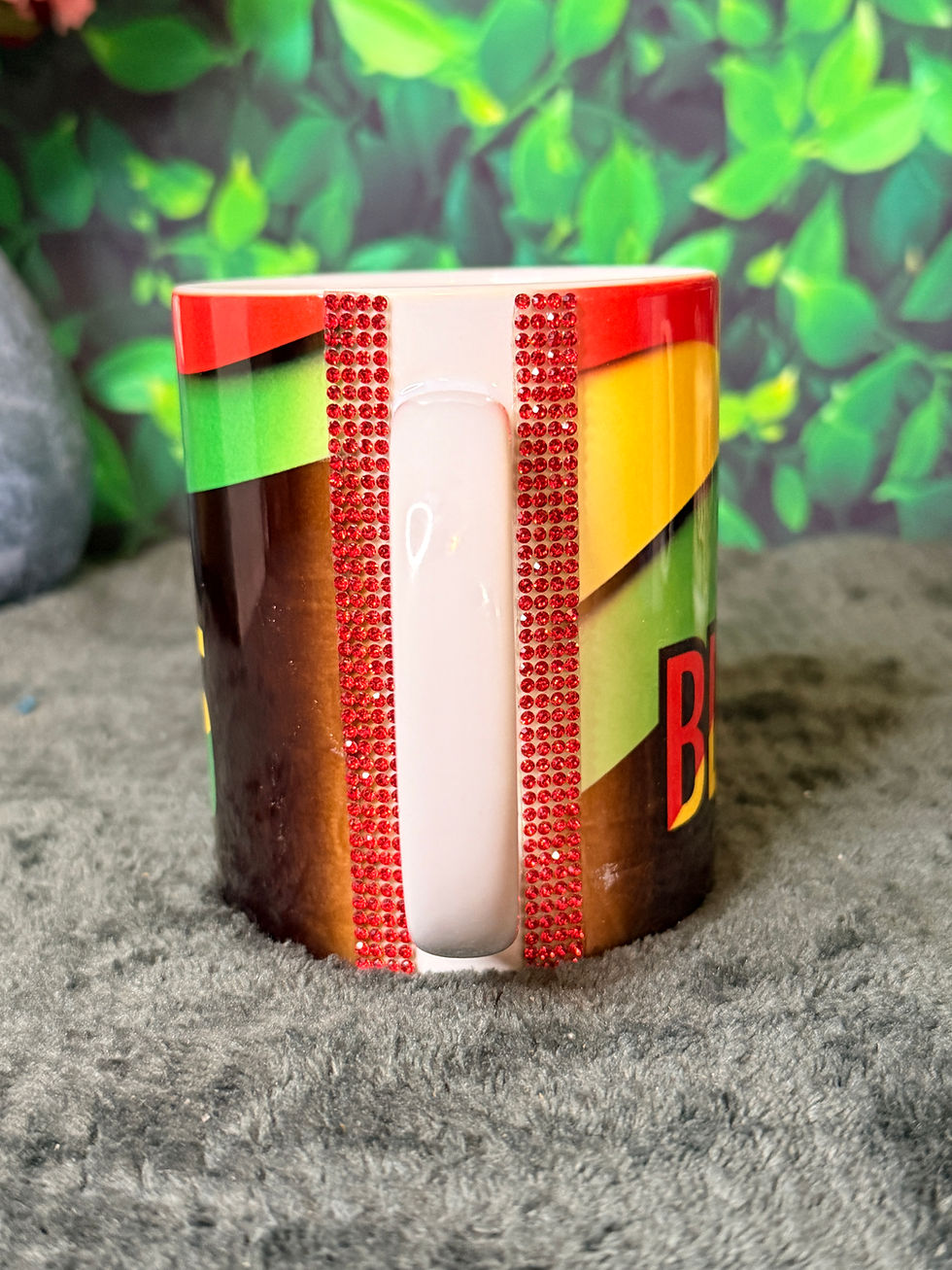 Thumbnail: BLACK 365 Mug rhinestones