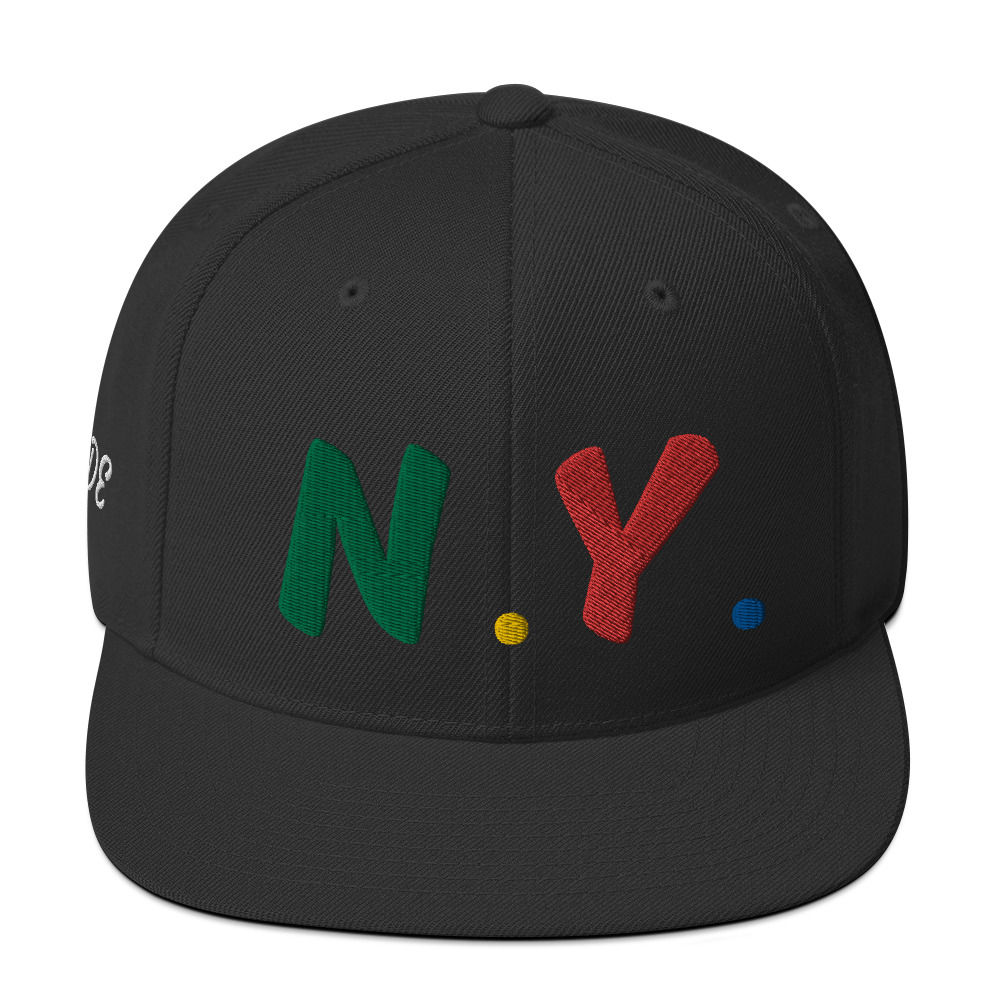 N.Y. Color Block Snapback