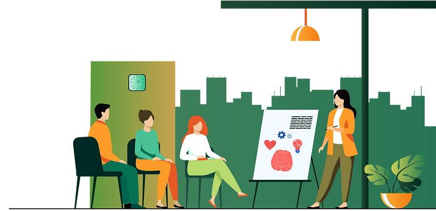 The Mind Garage stress management program is designed to help employees effectively