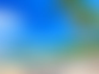 Palawan Tropical beach with palm trees, clear blue skies, vibrant turquoise water, and a traditional boat. Mountains and lush greenery in the background.