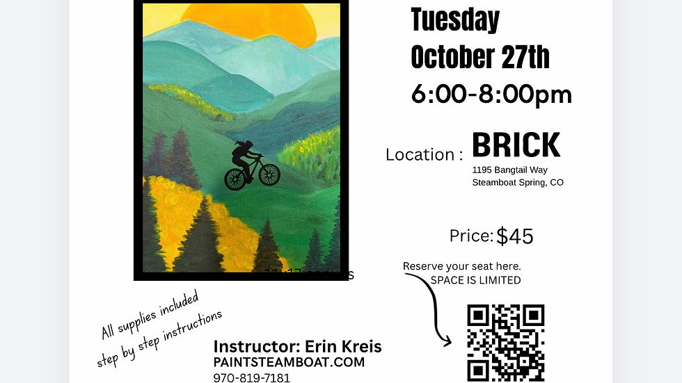 Mountains with Biker or Runner