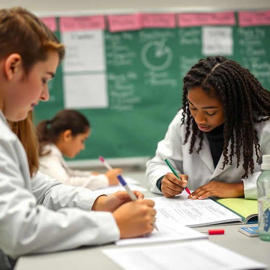 2 students taking a biology test.jpg