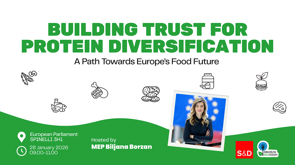 Building Trust for Protein Diversification: A Path Towards Europe's Food Future