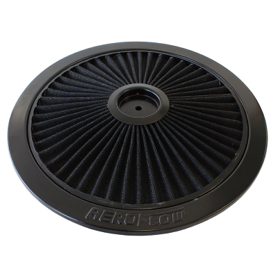 AEROFLOW Black Full Flow Air Filter Top Plate