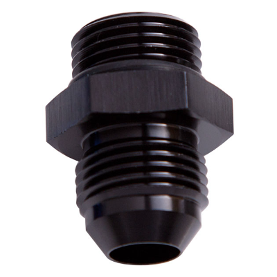 AEROFLOW ORB to AN Straight Male Flare Adapter -12 ORB to -12AN