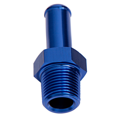 AEROFLOW Male NPT to Barb Straight Adapter 3/8" to 5/16"