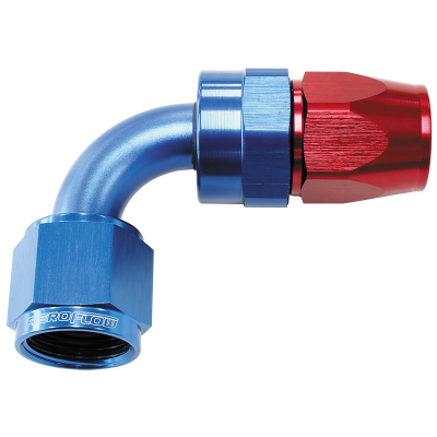 AEROFLOW 200 Series PTFE 90 Deg Hose End -3AN