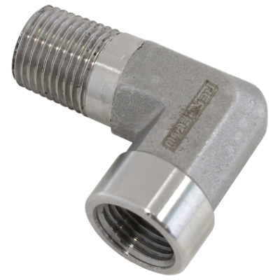 AEROFLOW 90 Deg Female 1/8" NPT to Male 1/8" NPT Elbow