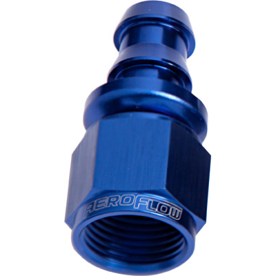 AEROFLOW 400 Series Push Lock Straight Hose End -12AN