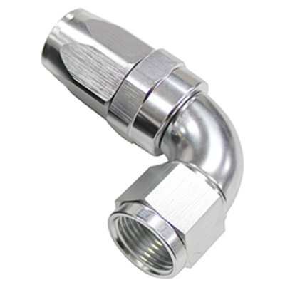 AEROFLOW Full Flow Swivel 90 Deg Hose End -6AN