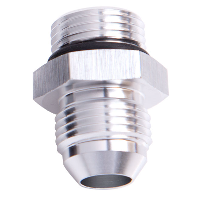 AEROFLOW ORB to AN Straight Male Flare Adapter -8 ORB to -12AN