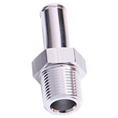 AEROFLOW Male NPT to Barb Straight Adapter 3/8" to 3/8"