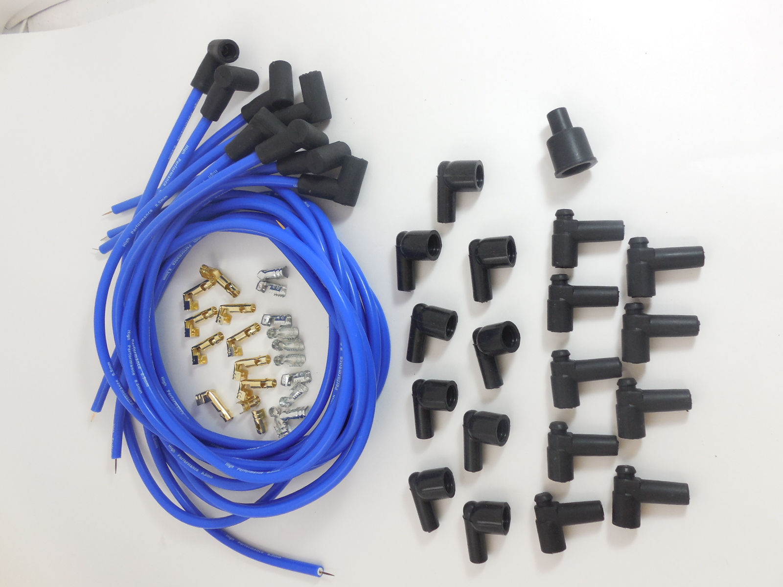 RPC Spark Plug Wire Set Blue 90 deg