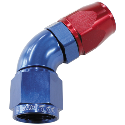 AEROFLOW Full Flow 60 Deg Hose End -8AN