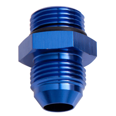 AEROFLOW ORB to AN Straight Male Flare Adapter -8 ORB to -4AN