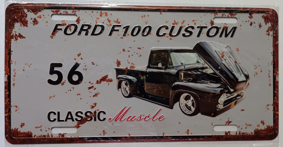 CUSTOM CLASSIC TIN PLATE