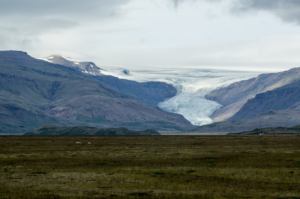 Glacier tongue