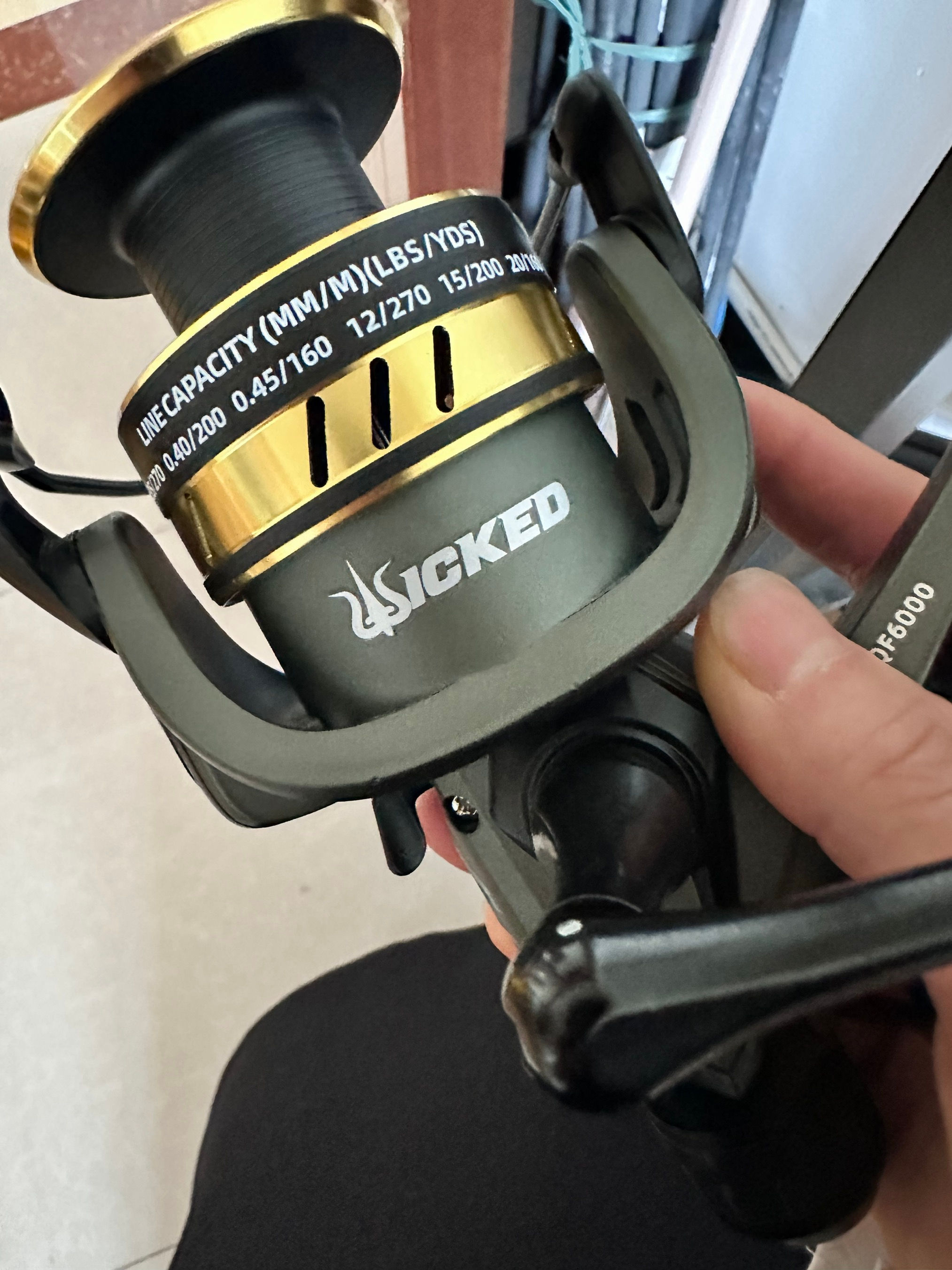 Wicked Bait Runner 6000 Reel