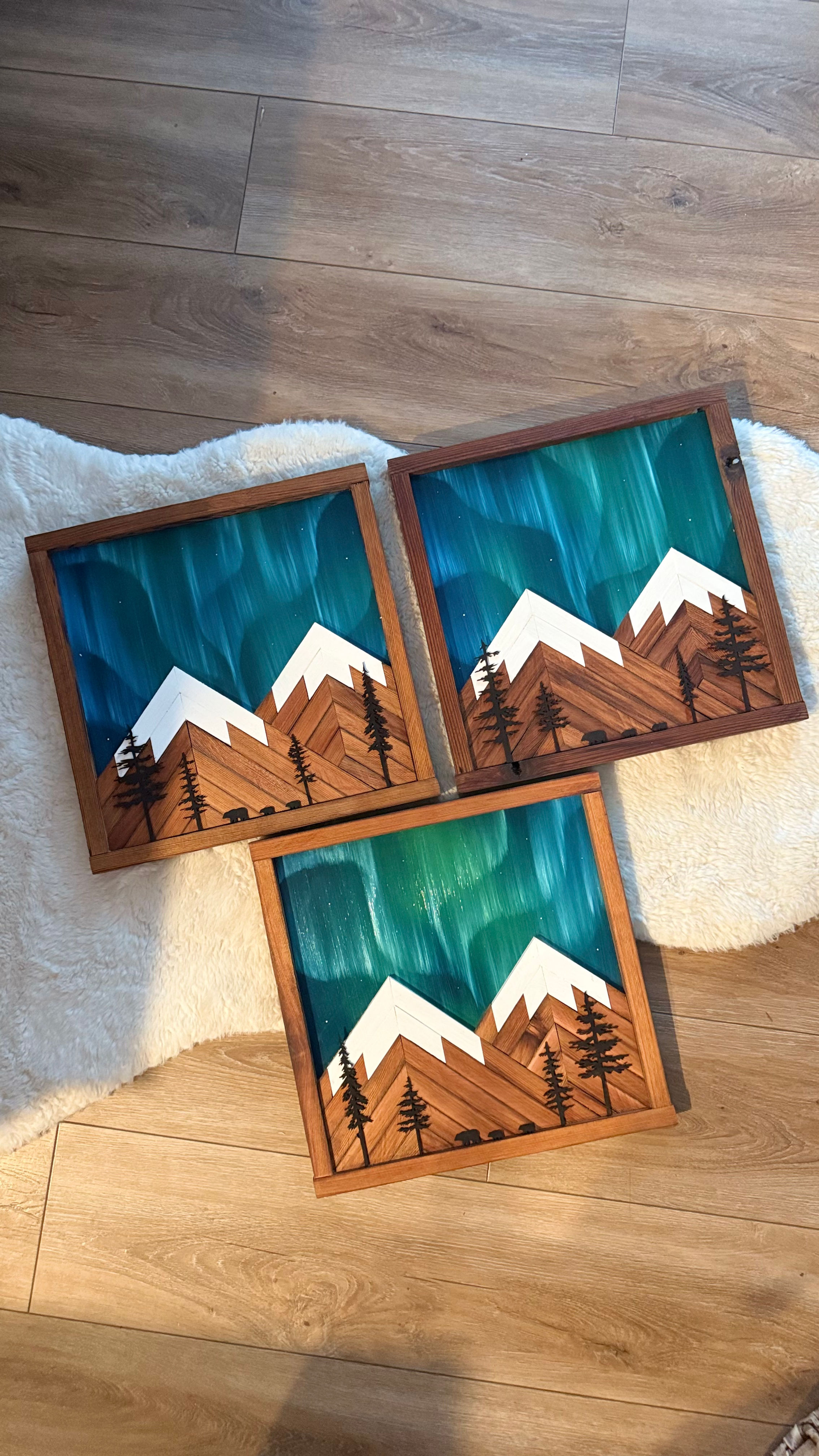 Two Peak Auroras