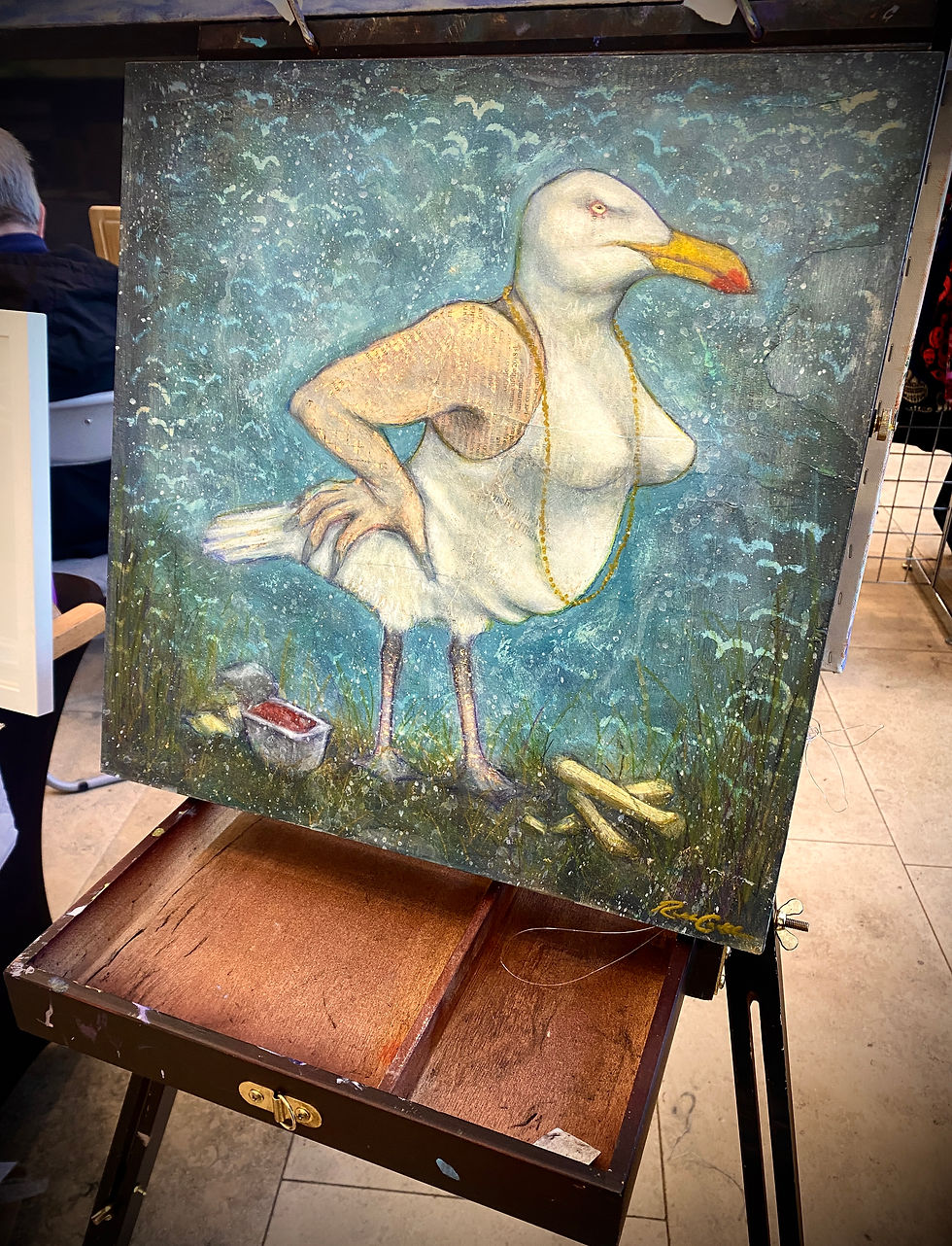 Thumbnail: Seagurl - Original Painting 
